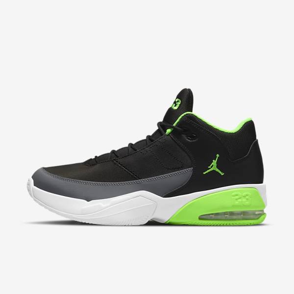 Zapatillas Jordan Nike Jordan Max Aura 3 Hombre Negras Gris Blancas Verde | NK098NJZ