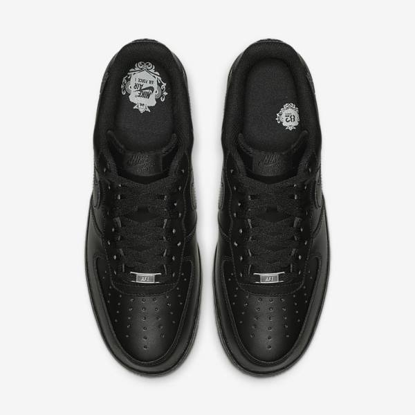 Zapatillas Nike Air Force 1 07 Hombre Negras | NK817KYG