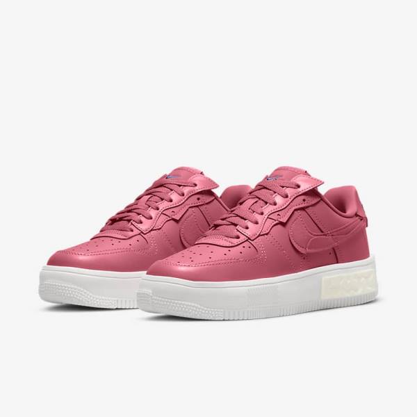 Zapatillas Nike Air Force 1 Fontanka Mujer Rosas Blancas Rosas | NK687LOR