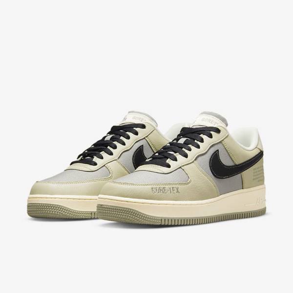 Zapatillas Nike Air Force 1 GTX Hombre Kaki Blancas Negras | NK436WMC