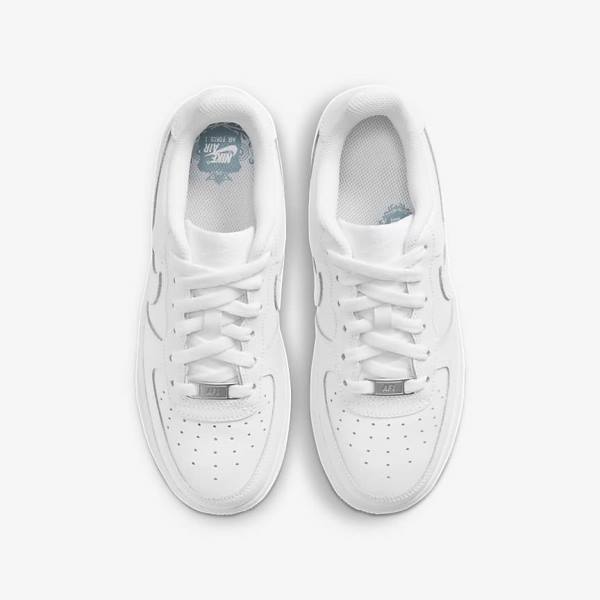 Zapatillas Nike Air Force 1 LE Older Niños Blancas | NK374BDF