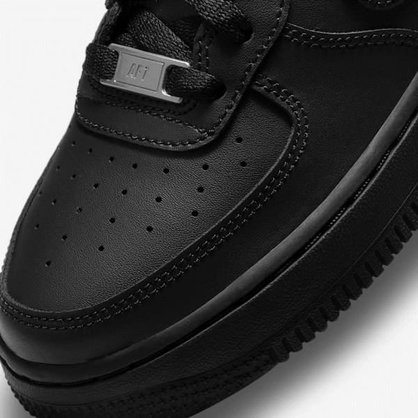 Zapatillas Nike Air Force 1 LE Older Niños Negras | NK598WEK