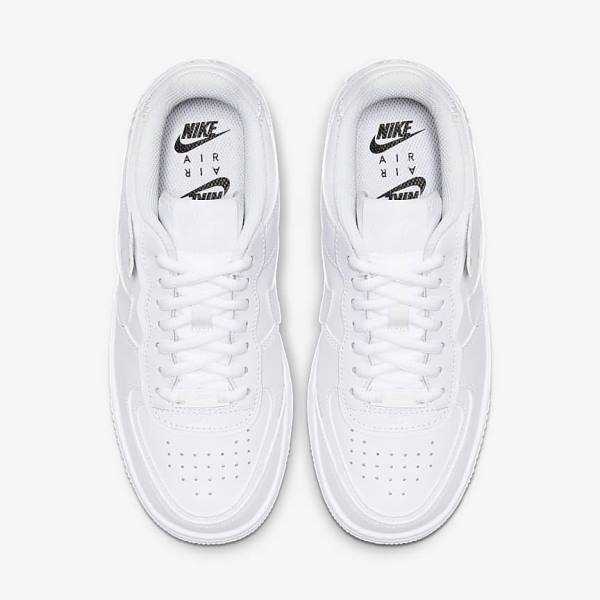 Zapatillas Nike Air Force 1 Shadow Mujer Blancas | NK605TPW