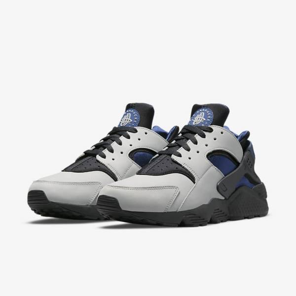 Zapatillas Nike Air Huarache LE Hombre Gris Negras Azul Marino | NK629YEM