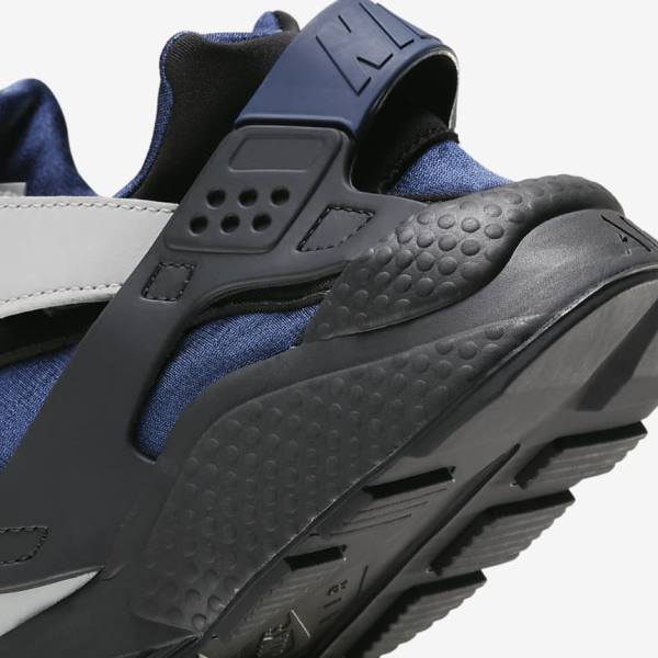 Zapatillas Nike Air Huarache LE Hombre Gris Negras Azul Marino | NK629YEM