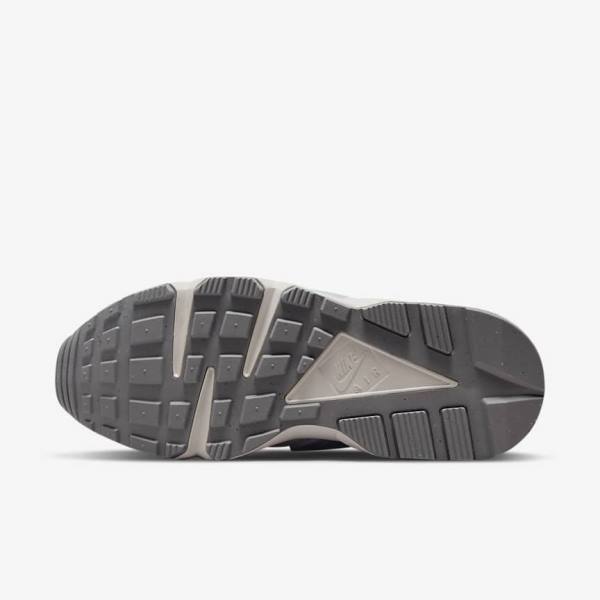 Zapatillas Nike Air Huarache Mujer Blancas Gris | NK591VDC