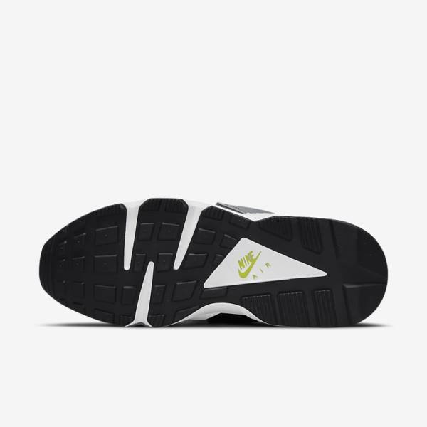 Zapatillas Nike Air Huarache Mujer Blancas Negras Amarillo | NK926CTR