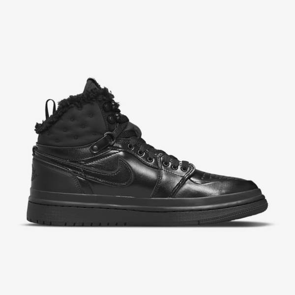 Zapatillas Nike Air Jordan 1 Acclimate Mujer Negras Blancas | NK136FSH