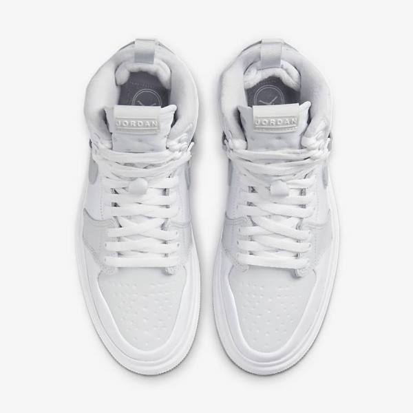 Zapatillas Nike Air Jordan 1 Acclimate Mujer Blancas Gris | NK945NTW