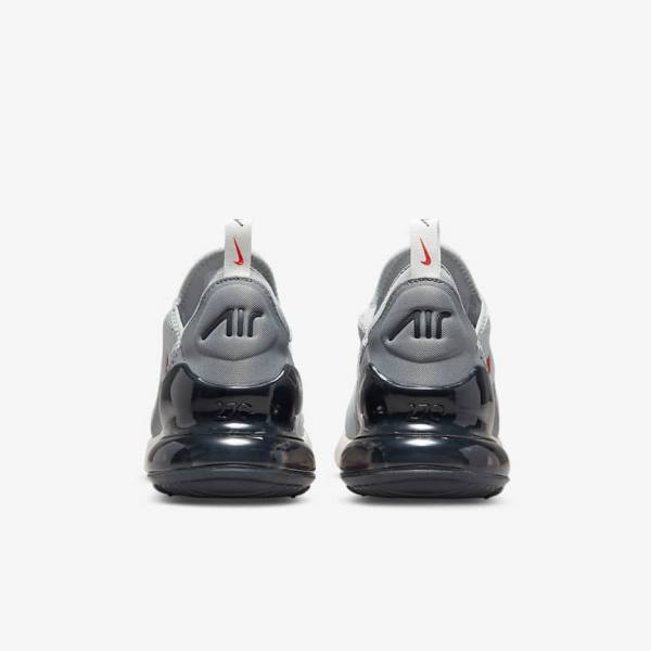 Zapatillas Nike Air Max 270 Hombre Gris Naranjas | NK139HKR