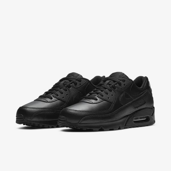 Zapatillas Nike Air Max 90 LTR Hombre Negras | NK289JGK