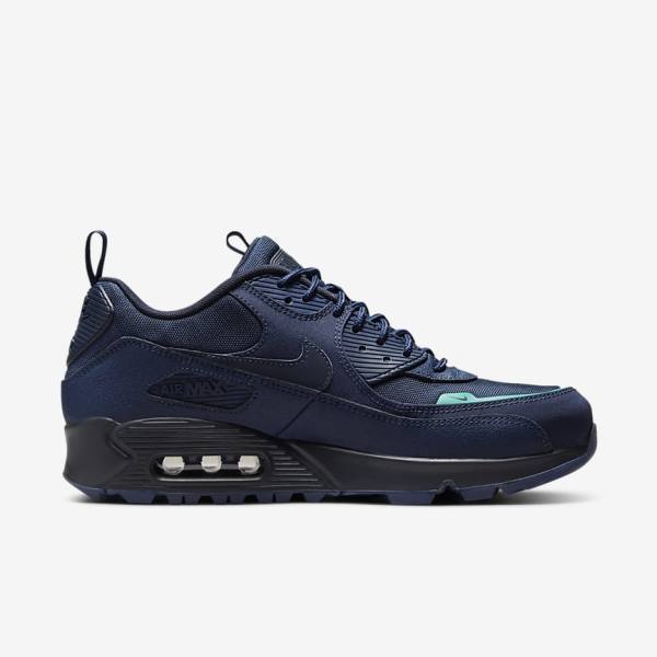 Zapatillas Nike Air Max 90 Surplus Hombre Azul Marino Obsidian | NK281SZL