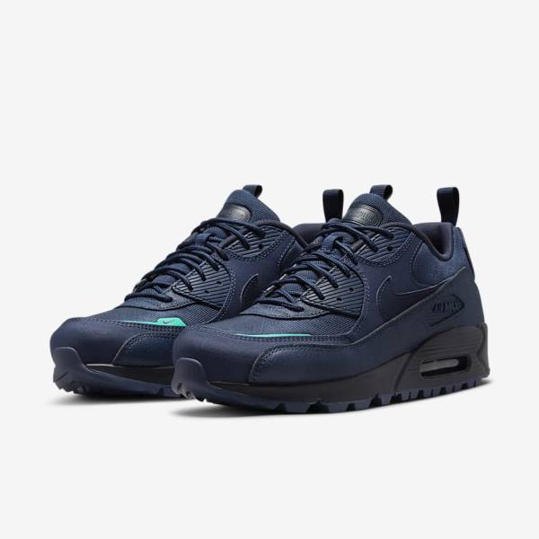 Zapatillas Nike Air Max 90 Surplus Hombre Azul Marino Obsidian | NK281SZL