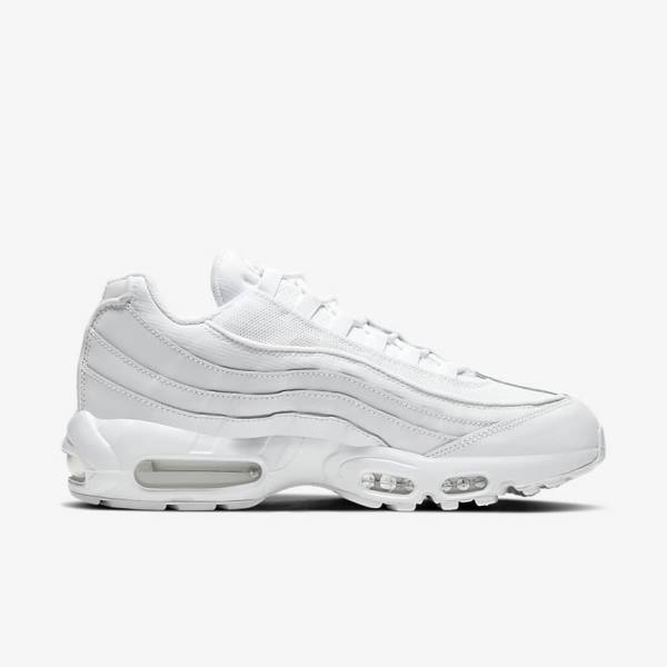 Zapatillas Nike Air Max 95 Essential Hombre Blancas Gris Blancas | NK420LXE