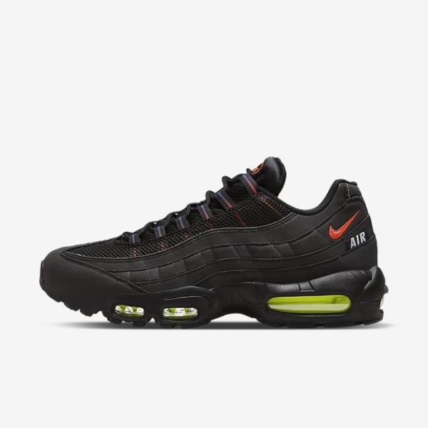 Zapatillas Nike Air Max 95 Hombre Negras Azules Rojas Claro | NK157LYB