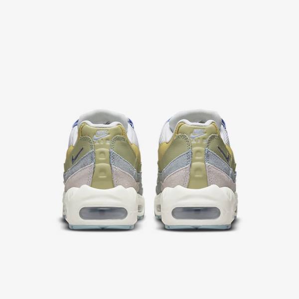 Zapatillas Nike Air Max 95 Mujer Azules Claro Verde Oliva | NK973THF