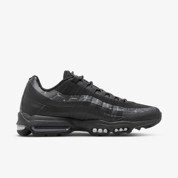 Zapatillas Nike Air Max 95 UL Hombre Negras Gris Blancas Gris | NK970ZIU