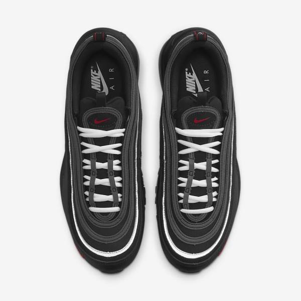 Zapatillas Nike Air Max 97 Hombre Negras Rojas Blancas | NK351TKV