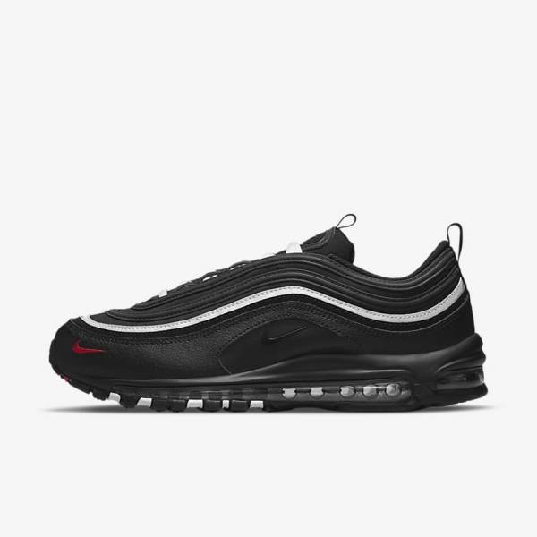 Zapatillas Nike Air Max 97 Hombre Negras Rojas Blancas | NK351TKV