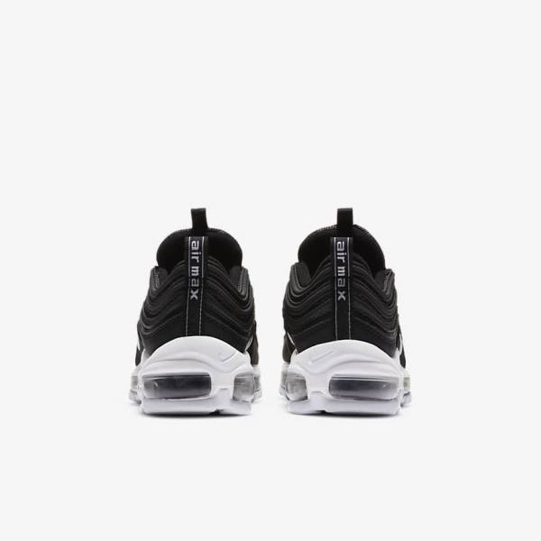 Zapatillas Nike Air Max 97 Older Niños Negras Blancas | NK561MCP