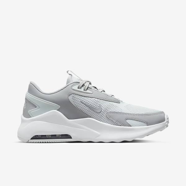 Zapatillas Nike Air Max Bolt Hombre Plateadas Blancas Metal Plateadas Gris | NK492GQO