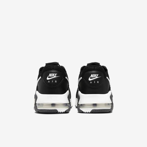 Zapatillas Nike Air Max Excee Hombre Negras Gris Oscuro Blancas | NK384ZFL