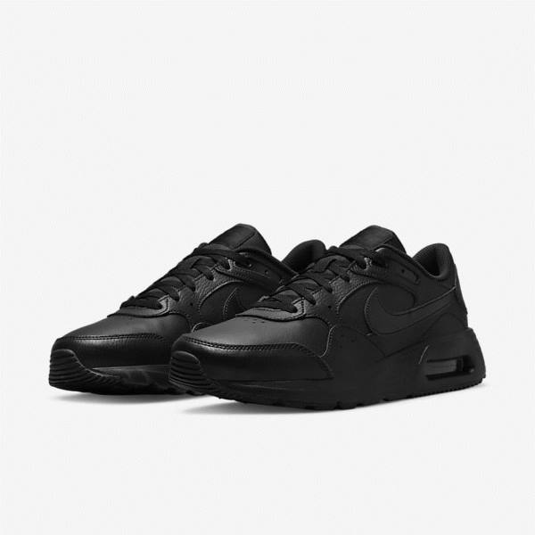 Zapatillas Nike Air Max SC Cuero Hombre Negras | NK567SOZ