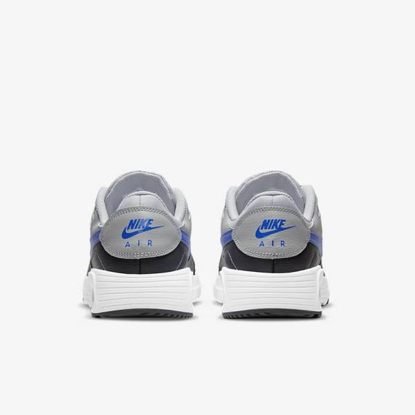 Zapatillas Nike Air Max SC Hombre Gris Claro Gris Oscuro Blancas Azul Real | NK483OWA