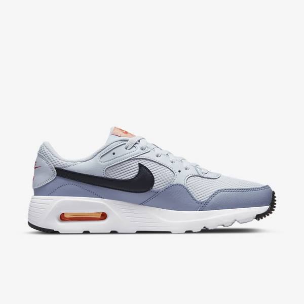 Zapatillas Nike Air Max SC Hombre Plateadas Blancas Negras | NK796NZG