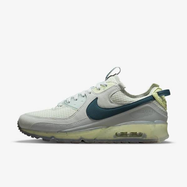 Zapatillas Nike Air Max Terrascape 90 Hombre Gris Verde Claro Turquesa Oscuro Verde | NK123XZO