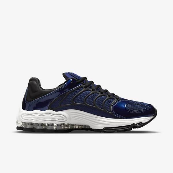 Zapatillas Nike Air Tuned Max Hombre Azules Blancas Negras | NK285PKE