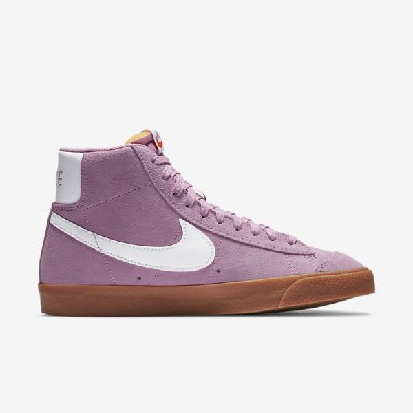 Zapatillas Nike Blazer Mid 77 Mujer Rosas Marrones Naranjas Blancas | NK839SPB