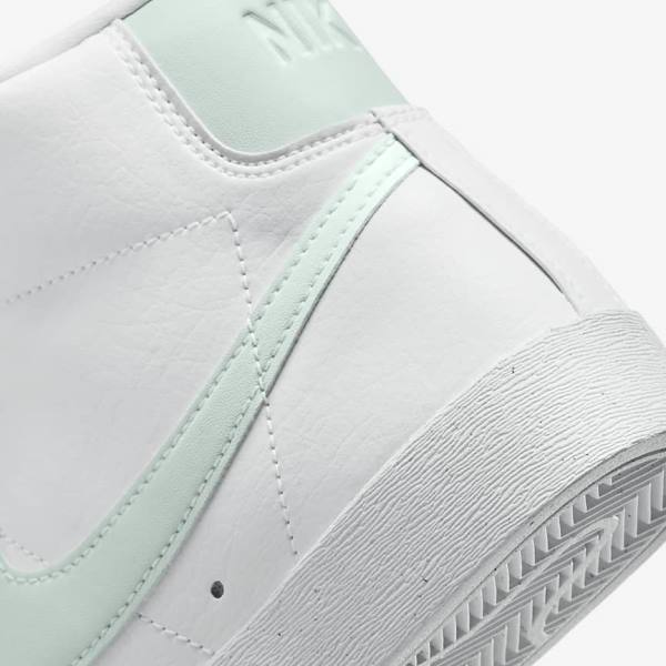 Zapatillas Nike Blazer Mid 77 Next Nature Mujer Blancas Verde | NK819PAD