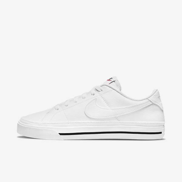 Zapatillas Nike Court Legacy Next Nature Mujer Blancas Negras Blancas | NK192BUR