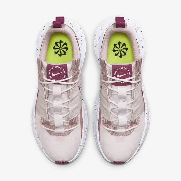 Zapatillas Nike Crater Impact Mujer Rosas Claro Blancas Burdeos | NK806OEQ