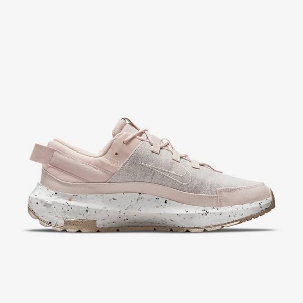 Zapatillas Nike Crater Remixa Mujer Rosas Blancas Creme | NK408VFY