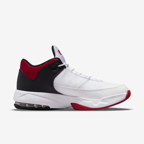 Zapatillas Nike Jordan Max Aura 3 Hombre Blancas Negras Rojas | NK581PHQ