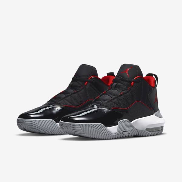 Zapatillas Nike Jordan Stay Loyal Hombre Negras Blancas Gris Rojas | NK230AOG