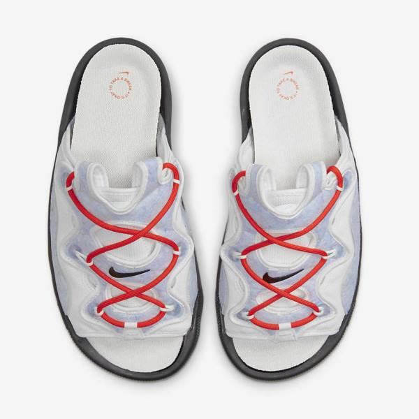 Zapatillas Nike Offline 2.0 Mules Hombre Blancas Naranjas Marrones Blancas | NK613RAC