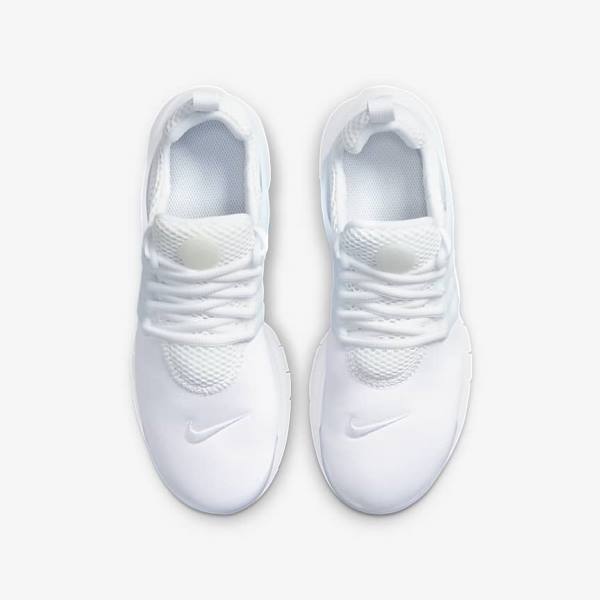 Zapatillas Nike Presto Older Niños Blancas Plateadas Blancas | NK173FVC