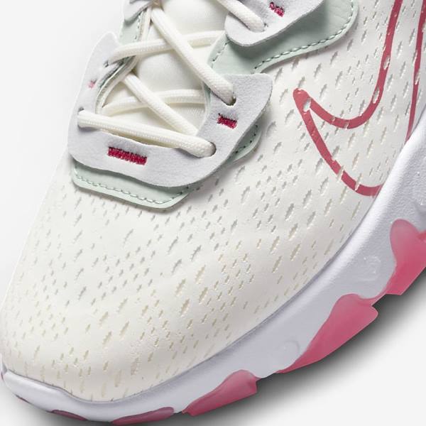 Zapatillas Nike React Vision Mujer Plateadas Rosas | NK870WAQ