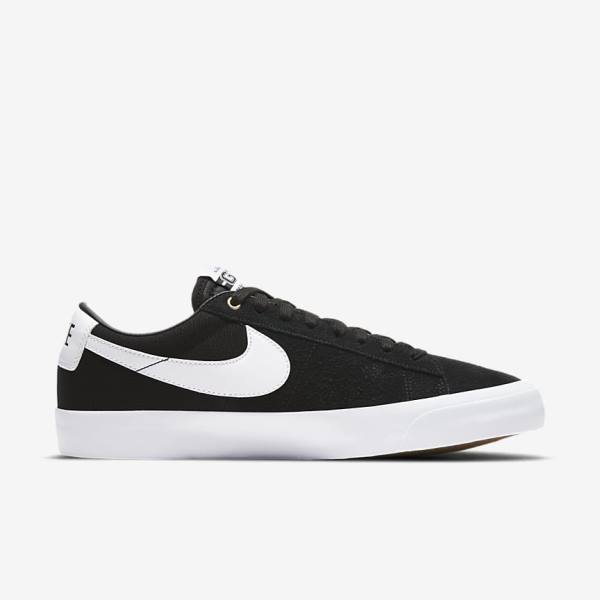 Zapatillas Nike SB Zoom Blazer Low Pro GT Hombre Negras Marrones Claro Blancas | NK845BRY