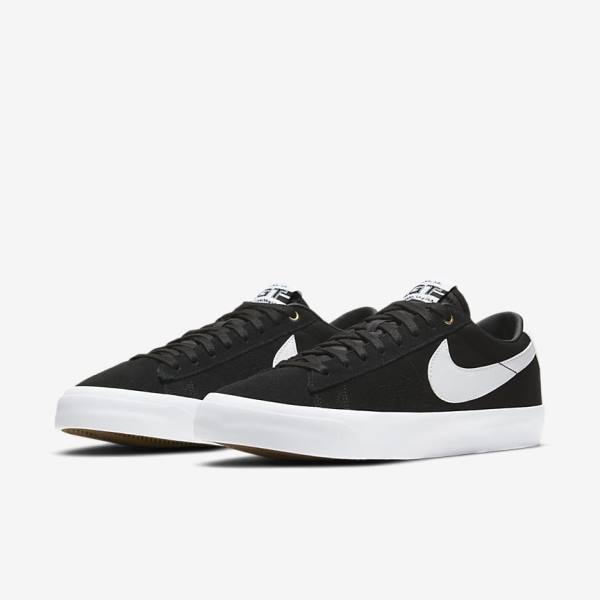 Zapatillas Nike SB Zoom Blazer Low Pro GT Hombre Negras Marrones Claro Blancas | NK845BRY