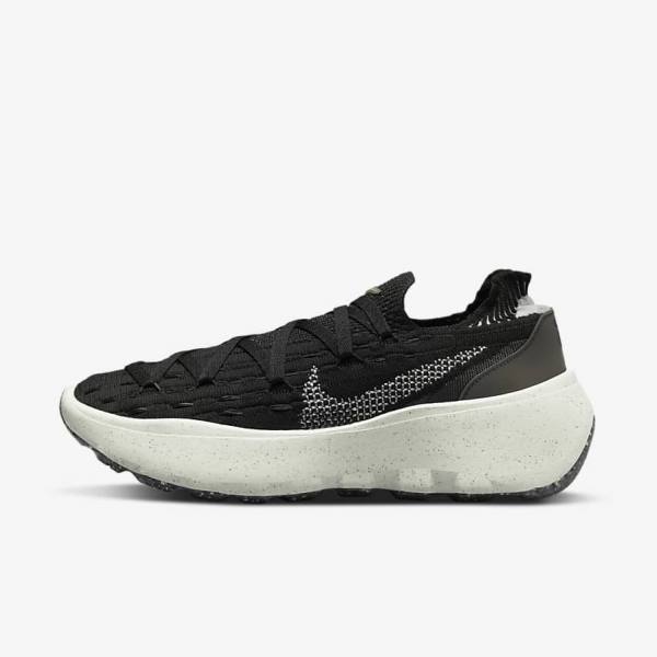 Zapatillas Nike Space Hippie 04 Hombre Negras Gris Oscuro Gris Claro | NK674FBV