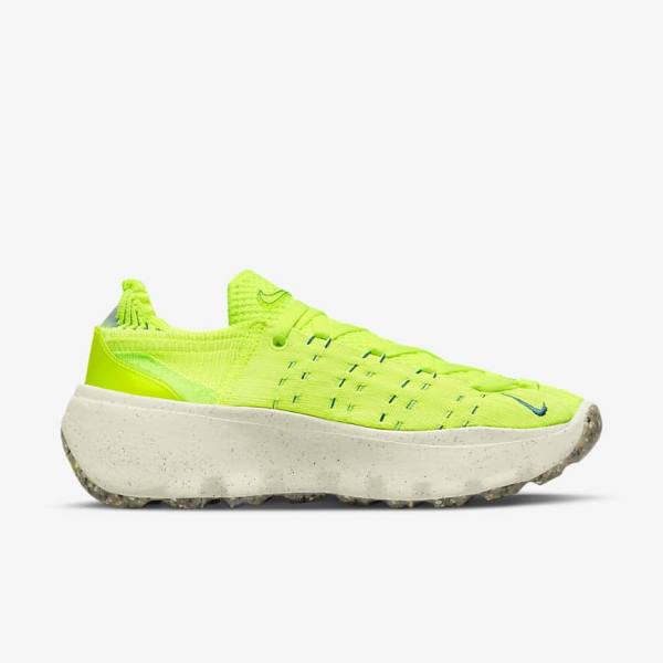 Zapatillas Nike Space Hippie 04 Mujer Limón Claro Verde Turquesa | NK693WIU