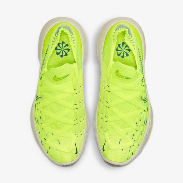 Zapatillas Nike Space Hippie 04 Mujer Limón Claro Verde Turquesa | NK693WIU