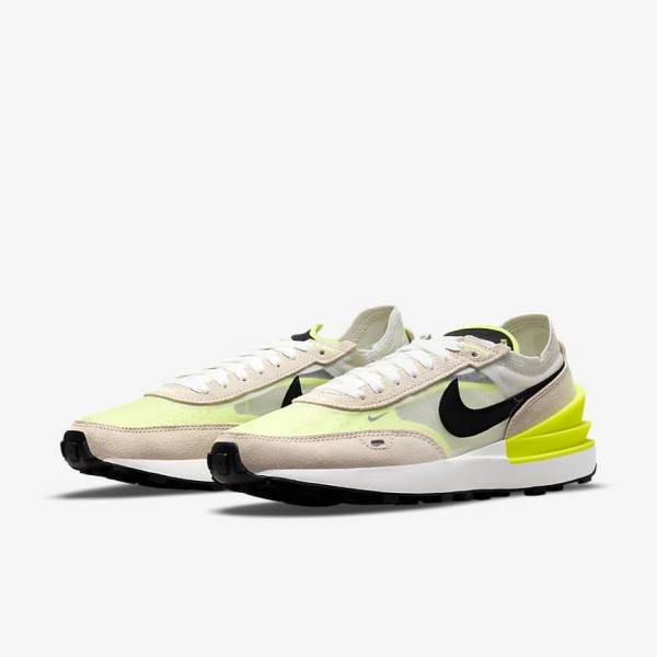 Zapatillas Nike Waffle One Mujer Blancas Negras | NK053DNC