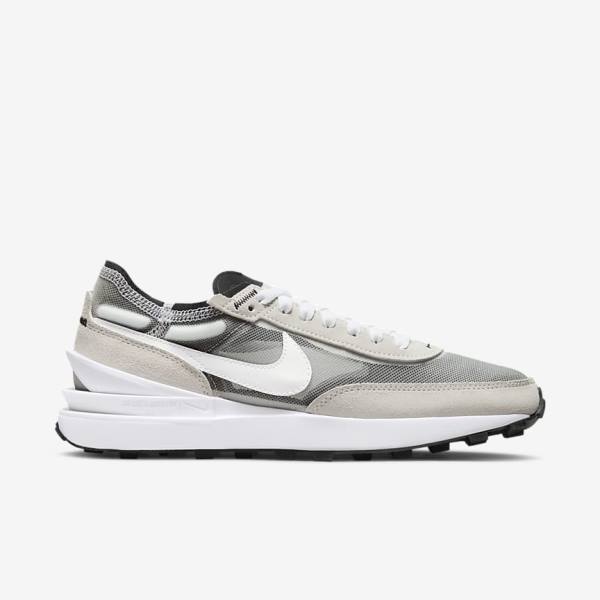 Zapatillas Nike Waffle One Mujer Blancas Negras Naranjas | NK819QVW