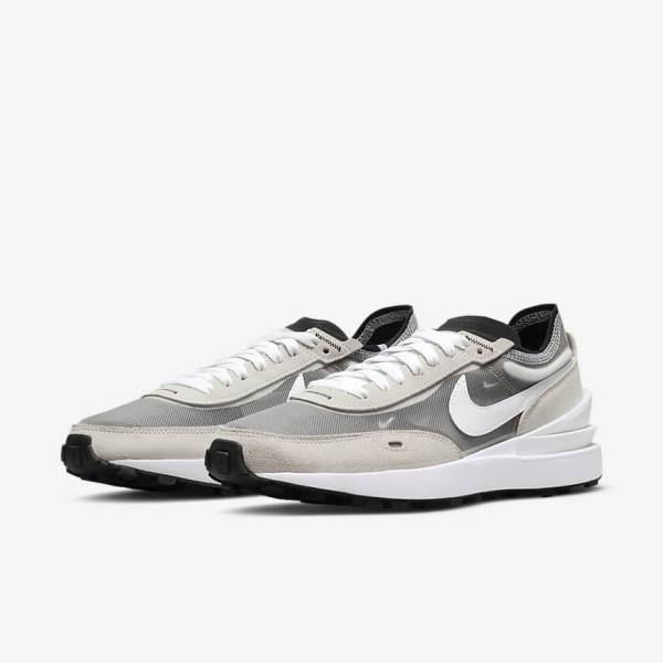 Zapatillas Nike Waffle One Mujer Blancas Negras Naranjas | NK819QVW