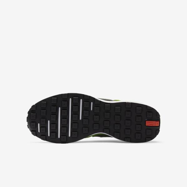 Zapatillas Nike Waffle One Older Niños Verde Rojas Negras | NK716VTP